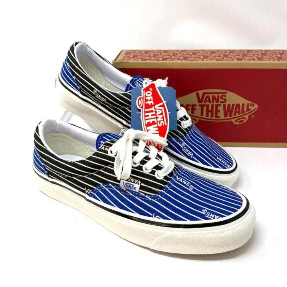 💖MEGA SALE💖VANS Era 95 Dx Canvas Black Blue Sneakers Skate Women's VN0A2RR11VA